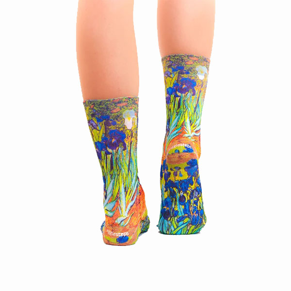 Van Gogh Irises Lady Sock