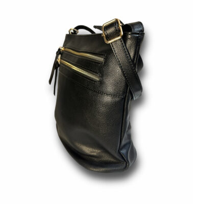 Mourato Black refined Leather