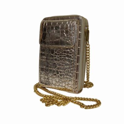 Mourato Metallic Phone Bag