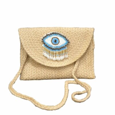 Mourato Eye Straw Bag
